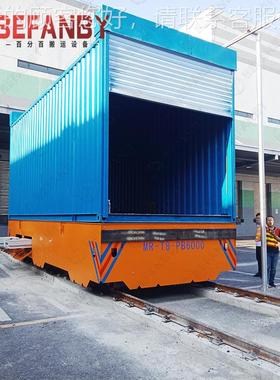 两仓库吨袋轨料室外防雨搬遥运滑触线道车控前物后行AXF走地轨平