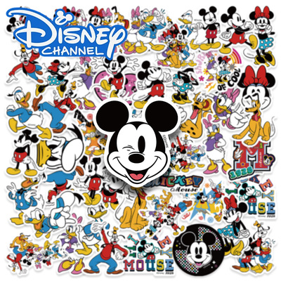 100张米奇米妮迪士尼卡通贴纸