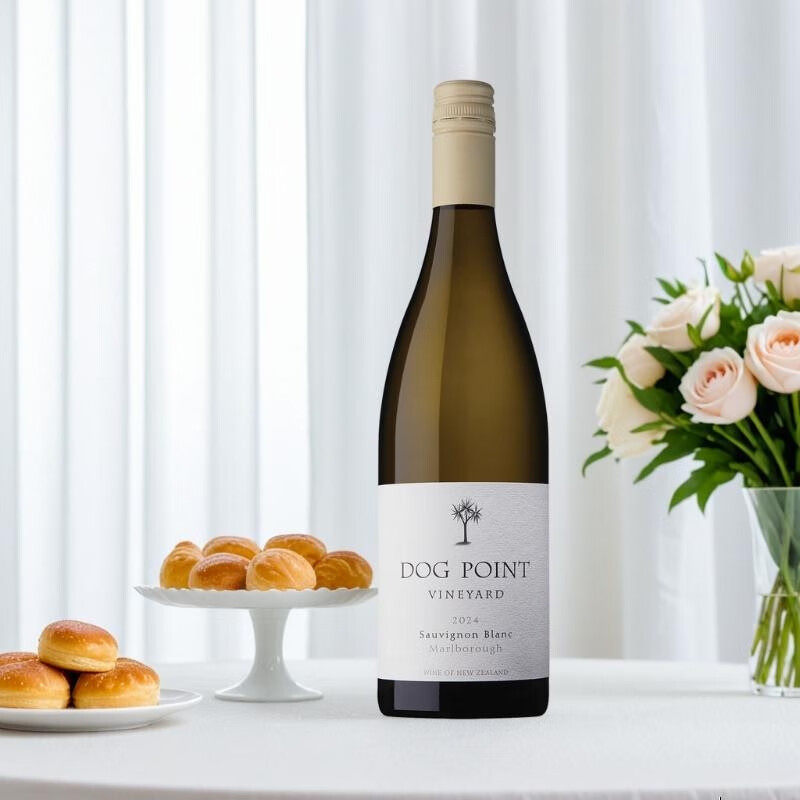 多吉帕特DOGPOINT长相思干白葡萄酒云雾平替新西兰进口单支圣诞酒