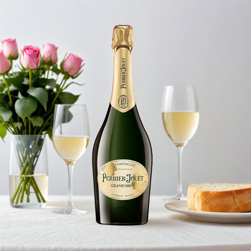 巴黎之花Perrier Jouet法国香槟产区干型起泡葡萄酒750ml 裸瓶装