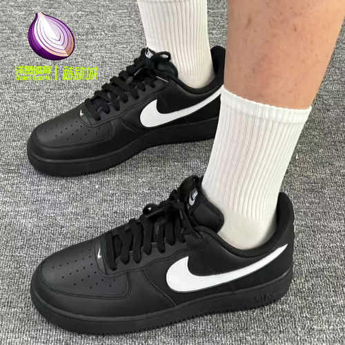 NikeAirForce1黑白色休闲板鞋