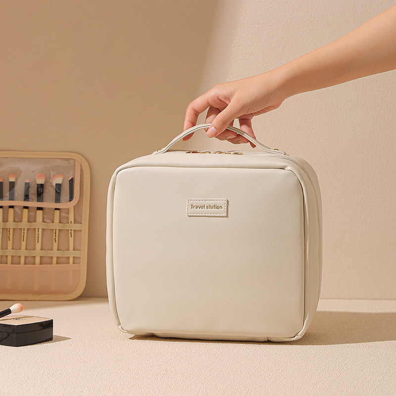 化妆包女2025新款便携旅行手提包化妆箱大容量化妆品收纳包洗漱包,箱包皮具/热销女包/男包,旅行袋,淘宝优惠券,粉丝福利购,淘宝优惠卷