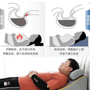 硬海绵三角靠垫枕床头老人斜躺孕妇半躺坡度枕靠背垫胃食管防反流