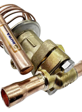 TCLE-4DW装配式R23膨胀阀用于双压缩机串联式冷冻机取得-82'C冷源