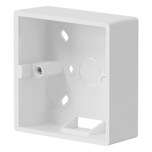 50个明装底盒86型明线盒明盒插座盒子开关接线盒底座PVC连体超薄