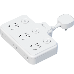 超薄多功能插座转换器一转三插头多孔多插位扩展插排带开关接线板