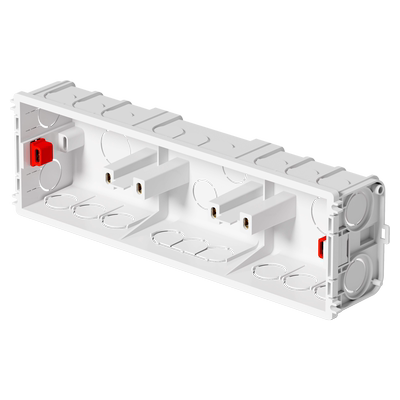 连体86型暗装开关插座底盒接线盒