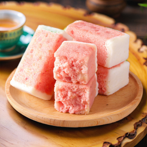 白桃乌龙芡实糕点心特产食品小吃网红零食糕点办公室下午茶点米糕