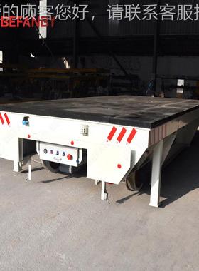 轨道转弯隔IHR电道动平车橡胶垫热式蓄电池轨车遥控车间过跨转运