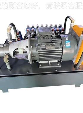 东莞系厂家直销8电磁阀液压统JRB可调速液压站非标定制 液组压泵