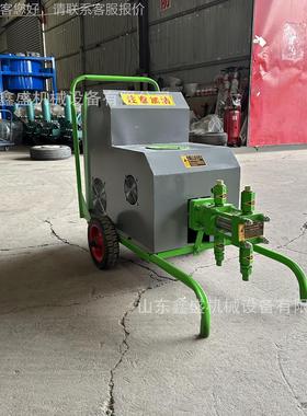 两相泵电双液注浆机 22v地下室0便携注浆 堵漏用灰浆注浆式机DEQ