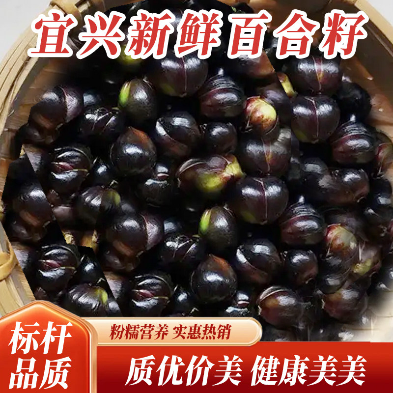限量！12元疯抢！百合籽宜兴百合图片