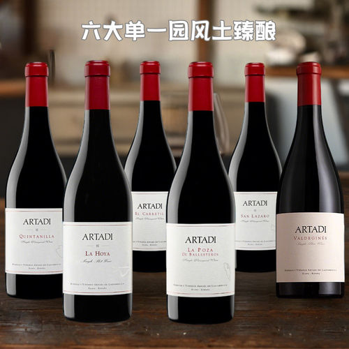 里奥哈阿塔迪七弦琴园单一园干红
