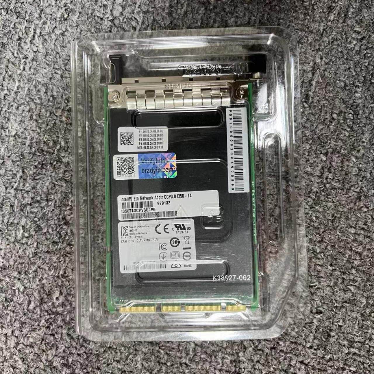 英特尔I350T4OCPV3G1P5四口千兆网卡全新原装进口现货议价