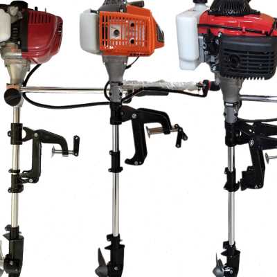 船外机船用发动机挂桨机推进器 渔船铁木船马达塑料船橡皮艇挂机