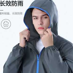 夏季 备美超薄雨衣雨裤 男士 分体式 骑行全身防暴雨钓鱼防水雨服 套装
