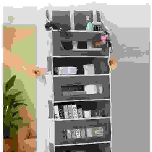 透明门后 宿舍收纳挂袋 多功能壁挂式 内衣悬挂神器 卧室置物袋