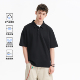 美式 男夏季 宽松休闲翻领T恤潮 POLO衫 HomePanda空气层重磅凉感短袖