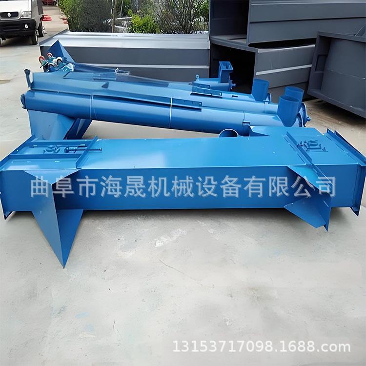 矿石垂直提升机 海晟饲料定做电动输送机 水泥化肥斗式提升机