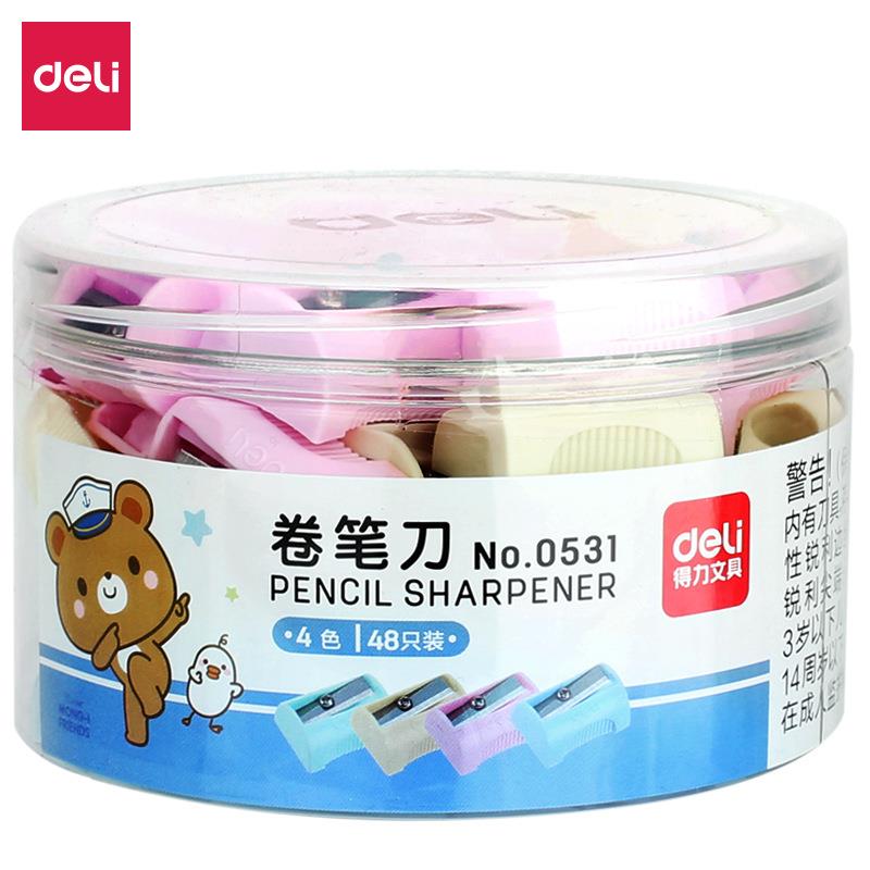 铅笔刀可爱卷笔刀学生削笔器转笔刀刨刀手动削单孔卷笔器