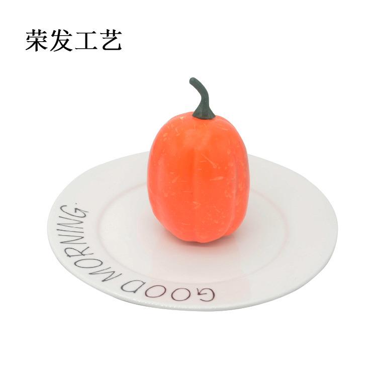 厂家直销蔬菜模型泡沫仿真高南瓜#高假南瓜现货定制