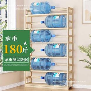 3H书架子书柜儿童卧室多层实木置物落地收纳家用书桌旁分层隔板办