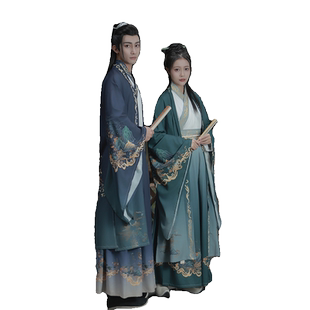 扶摇桑榆原创魏晋制汉服男女2025新款秋季改良学生齐腰大袖衫古装