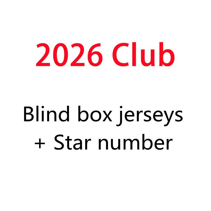 thumbnail for Jersey Blind Box Player Fan Football Jersey Special Clearance Kids Adult Suit Club Nationals