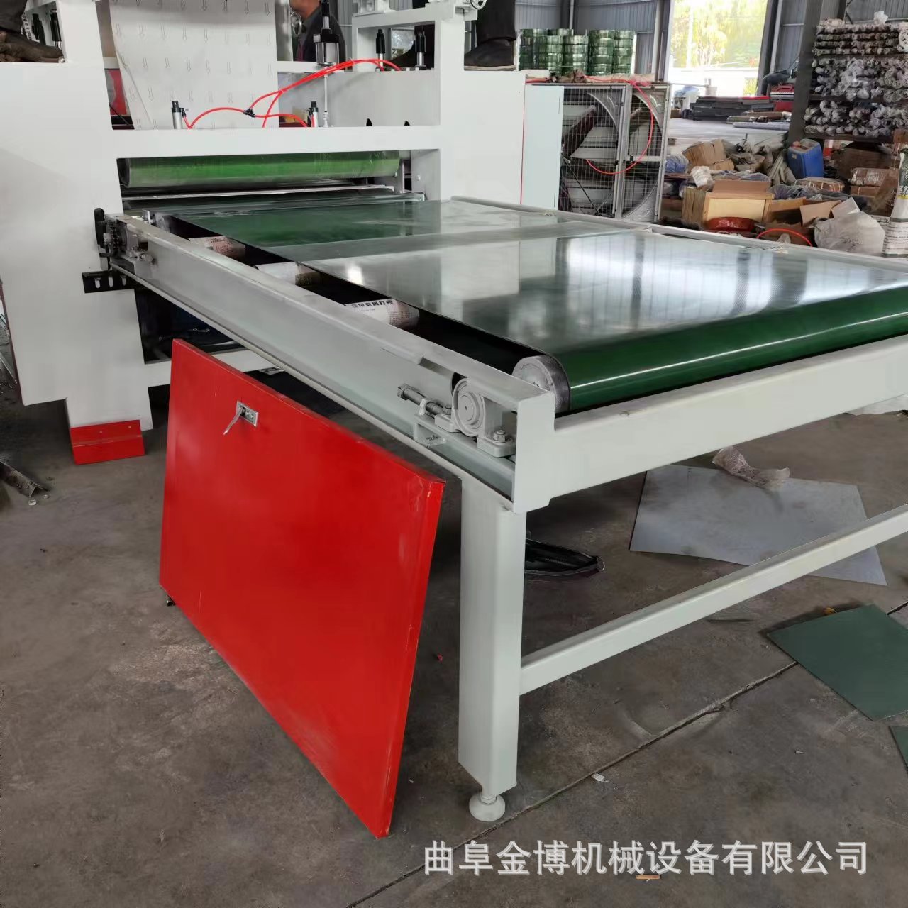 8毫米防撞木饰面墙板覆膜机竹纤维碳晶板硬包平贴机厂家供应图片