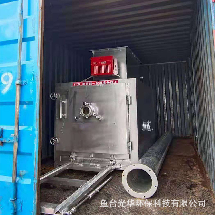50型箱货式移动式宠物动物火化炉 病死猫狗殡葬焚烧炉 厂家