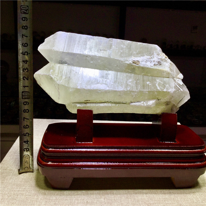 东海水晶天然黄水晶水晶簇摆件【团结一心】