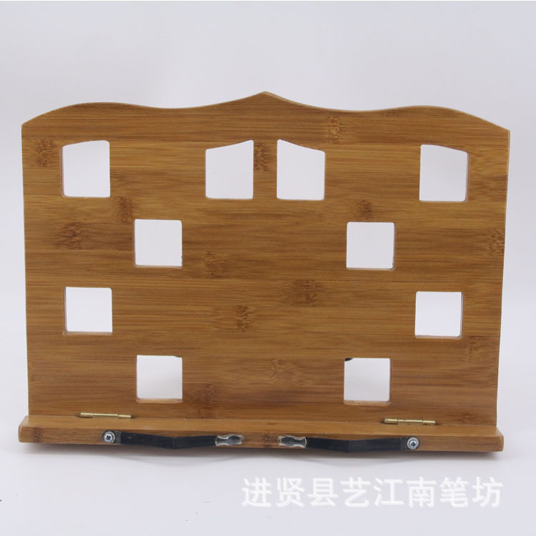 厂家供应书架 竹子儿童防近视看书架 可调节学习架