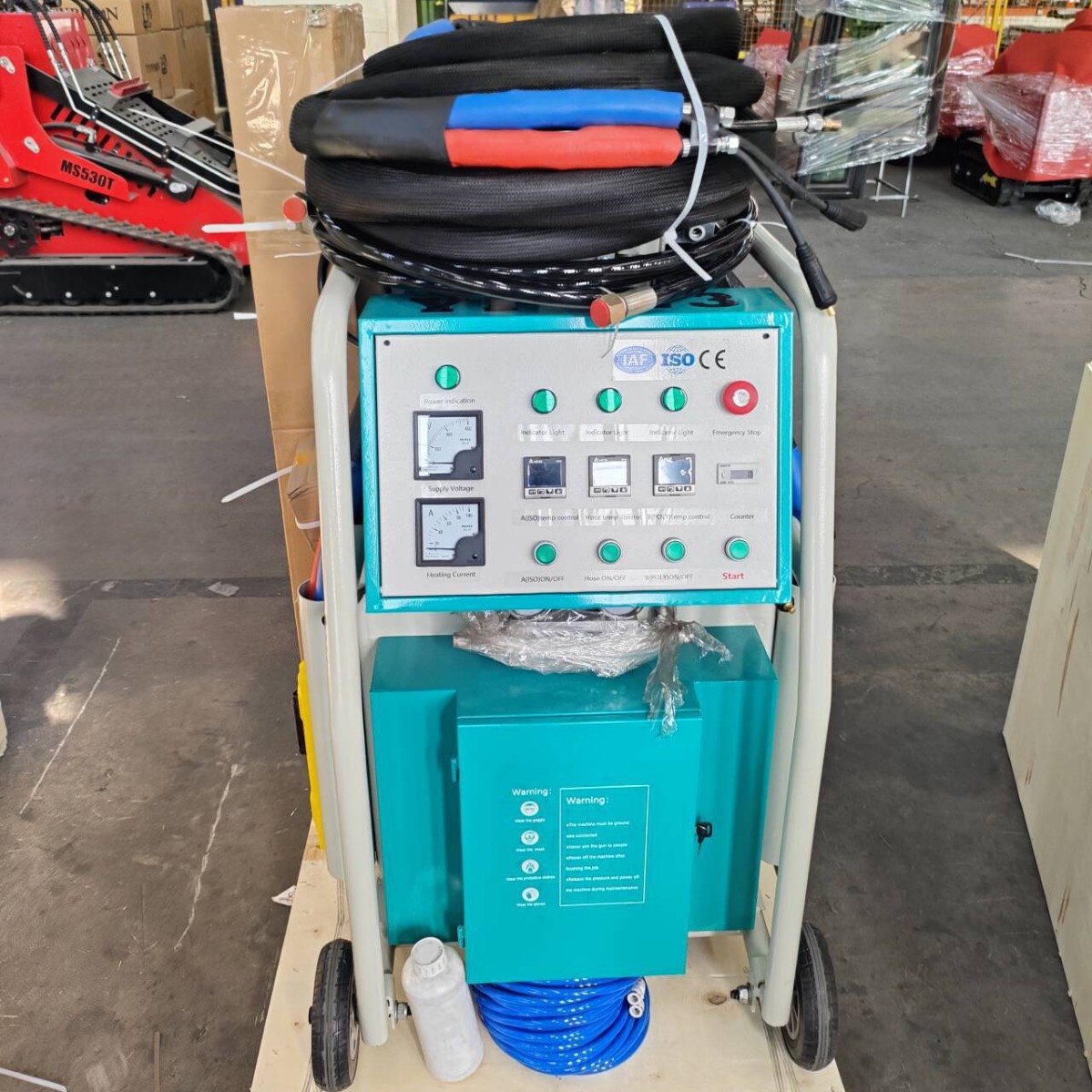 工厂现货高压气动聚氨酯聚脲喷涂机 小型工程保温涂料发泡喷涂机
