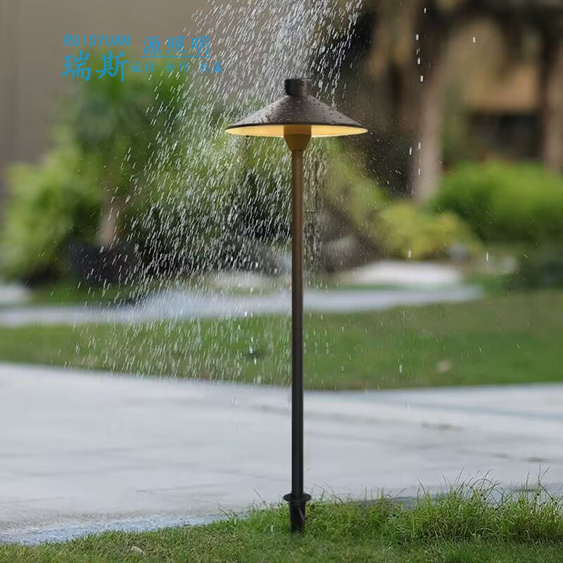 led草坪灯户外防水简约别墅庭院花园景观灯创意蘑菇灯路灯草地灯