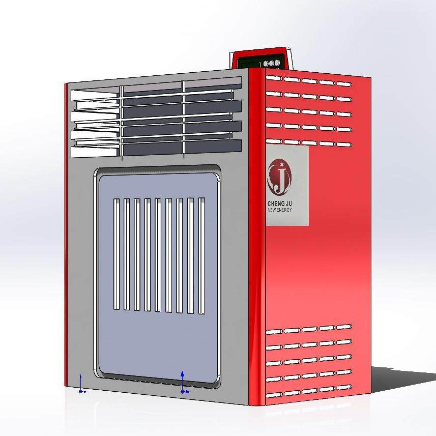 现货供应家用生物质颗粒取暖炉暖风机商用采暖炉热风炉烤火电暖气