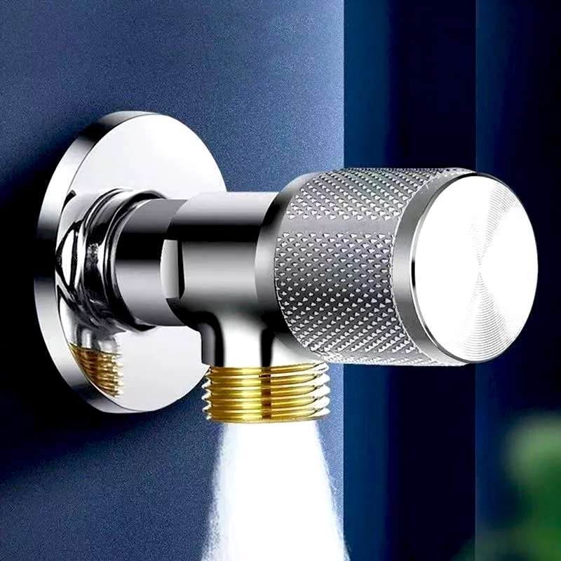 jtmoum全铜加厚冷热水通用三角阀