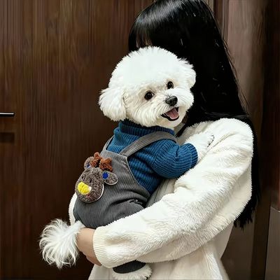 小狗狗加厚保暖衣服比熊泰迪秋冬装冬天冬季棉衣幼犬宠物四脚