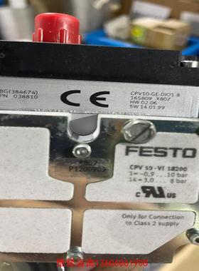 （请询价）询价FESTO费斯托CPV10-GE-DIO1-8 1658议价