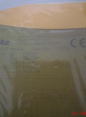 【非标价】Pilz 安全继电器 PNOZ mo4p   773536，