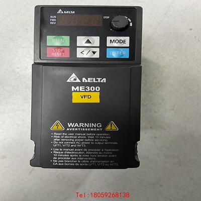 【非标价】VFD4A2ME43ANNAA，台达变频器，ME300，功能