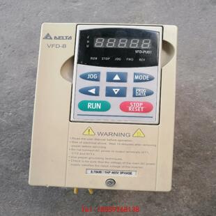 【非标价】台达变频器VFD007B43A,0.75KW,380V 拆机
