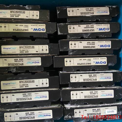 【非标价】DB2F200P6S/DB2F200N6S进口大卫等离子二极