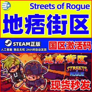 steam 地痞街区 Streets of Rogue 国区激活码CDK正版游戏