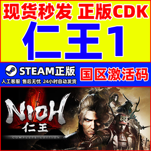 Nioh 国区激活码 CDKey Steam 中文 完整版 PC正版 类魂动作 仁王1