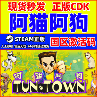 Steam 阿猫阿狗 TunTown 国区激活码CDKey 正版PC游戏