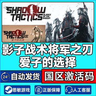 PC中文正版steam游戏 影子战术将军之刃 爱子的选择 国区激活码