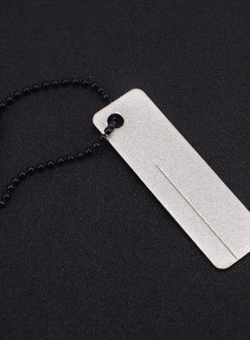 户外迷你磨刀器 超硬金刚石磨刀石EDC野营随身小装备磨鱼钩鱼钩锉