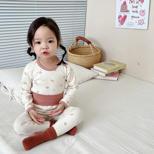 秋冬婴儿无骨高腰护肚衣