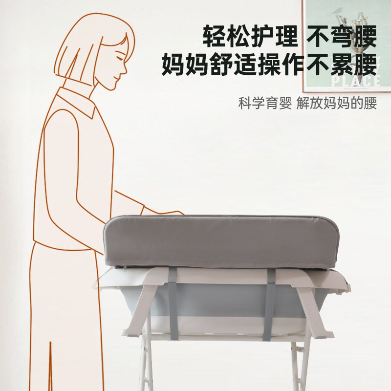 婴儿洗澡盆可折叠宝宝浴