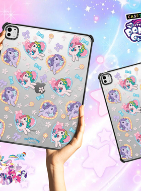 CASETiFY联名小马宝莉卡通可爱限量适用苹果iPad Pro 11/13/12.9寸平板电脑保护套Air第4/5/6/7代保护套M3/M4